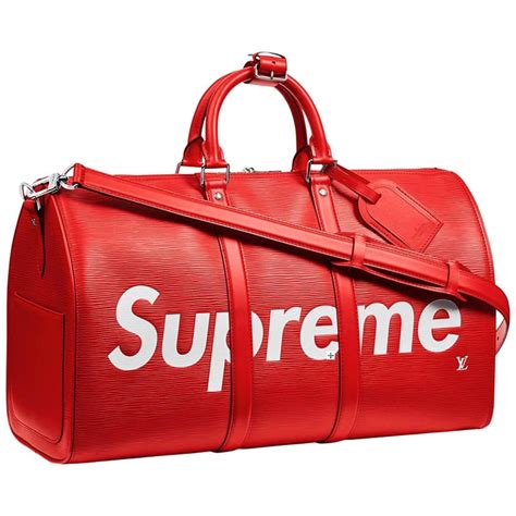 supreme lv duffle bag